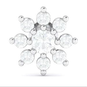 .30 CTW Genuine Natural Diamond Stud Nose Piercing